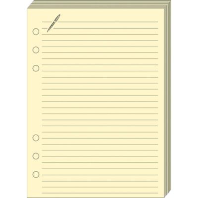 3371010084845-FICHES NOTES T21 IVOIRE rep Recharge - 15x21 cm - Lignées - Quo Vadis--0