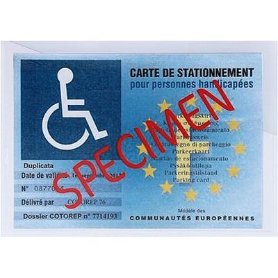 3700536118893-Support adhésif pour carte de stationnement destinée aux personnes handicapées--1