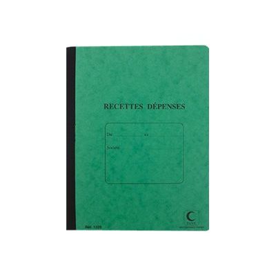 3416790013293-ELVE - Piqûre recettes/dépenses - 22 x 17 cm - 80 pages-Avant-0
