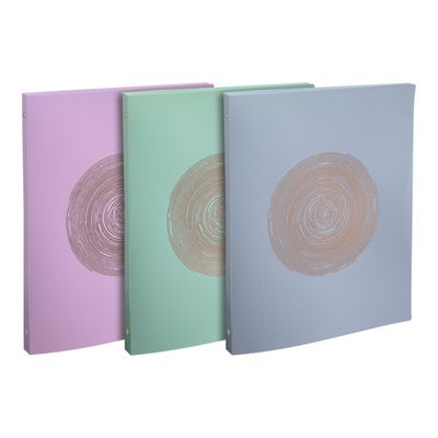 3130630518907-Exacompta Ellipse - Classeur 4 anneaux - Dos de 15 mm - A4 - Pour 140 feuilles - Disponible-Angle gauche-0