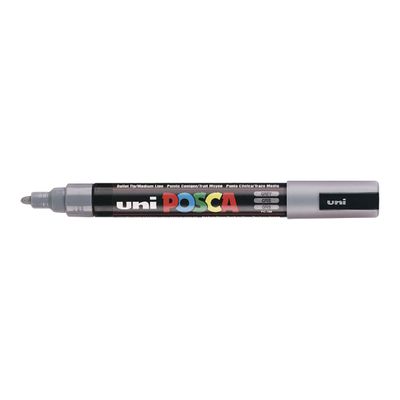 4902778916247-Posca - Marqueur peinture pointe moyenne - gris-Angle gauche-0