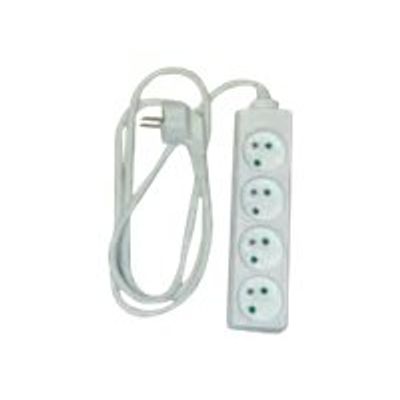 3551265140460-Multiprise sans interrupteur 4 prises - 4m-Avant-0