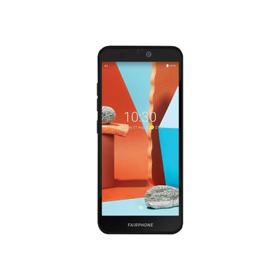 8718819372080-Fairphone 3+ - smartphone - 4G - 64 Go - noir -Angle gauche-0