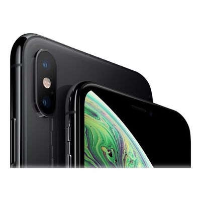 3701083036845-Apple iphone XS - smartphone reconditionné grade A - 4G - 256 Go - gris sidéral-Gros plan-2