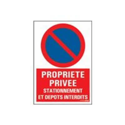 8711234129093-Pickup - Panneau Propriété privée - 230 x 330 mm-Avant-0