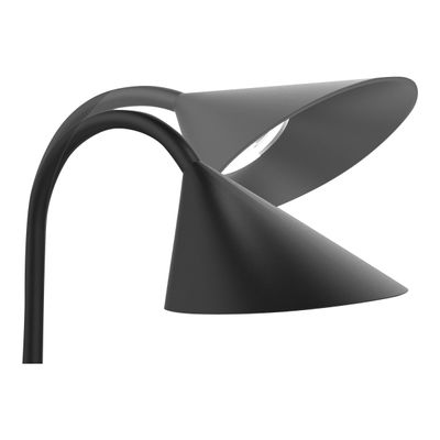 3595560012794-Unilux - Lampe de bureau Sol - LED - noir-Gros plan-1
