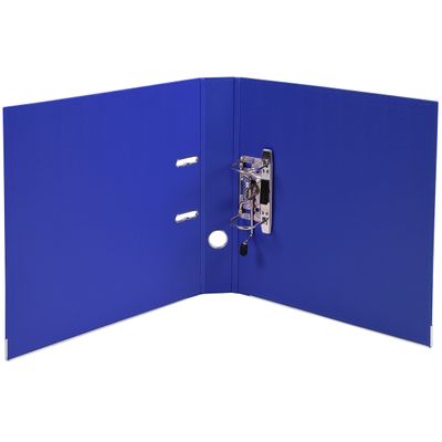 3130632531522-Exacompta Prem'Touch - 10 Classeurs à levier - Dos 50 mm - A4 Maxi - pour 400 feuilles - bleu foncé--1