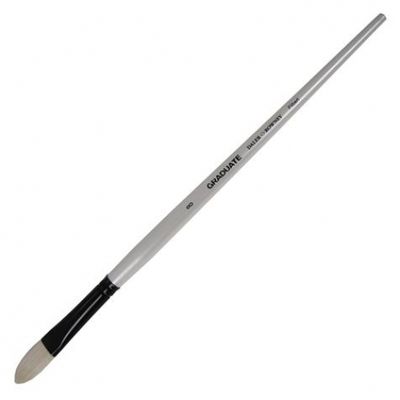5011386081700-Daler-Rowney Graduate - Pinceau brosse langue de chat n°8 - soie de porc--0
