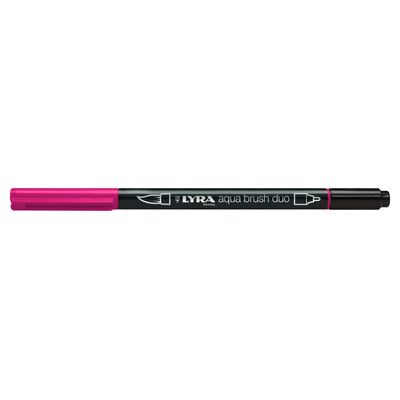 4084900603635-Lyra Aqua Brush Duo - Feutre pinceau double pointe - carmin clair--0