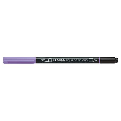 4084900608944-Lyra Aqua Brush Duo - Feutre pinceau double pointe - violet clair--0