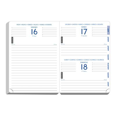 3660942072090-Agenda Curiosités - 1 jour par page - 12 x 17 cm - disponible dans différentes couleurs - Exacompta--6