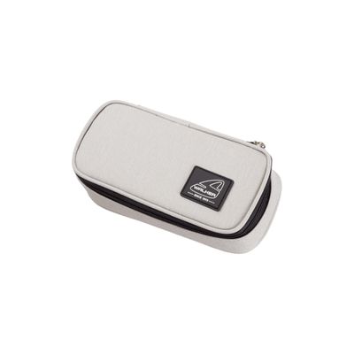 9002638219312-Walker Pure Eco - Trousse plumier gris clair - 1 compartiment - Carpentras--0