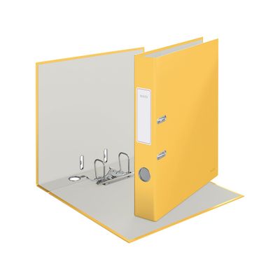 4002432125234-Leitz 180° Cosy - Classeur à levier - Dos 50 mm - A4 - jaune--2