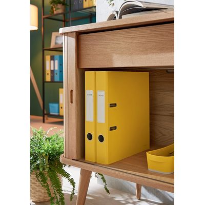 4002432125234-Leitz 180° Cosy - Classeur à levier - Dos 50 mm - A4 - jaune--4