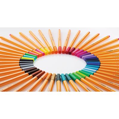 4006381105309-STABILO Point 88 - Feutre fin - 0.4 mm - brun--1