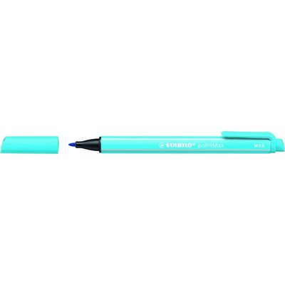 4006381503563-STABILO PointMax - Feutre d'écriture - pointe moyenne - azur--0