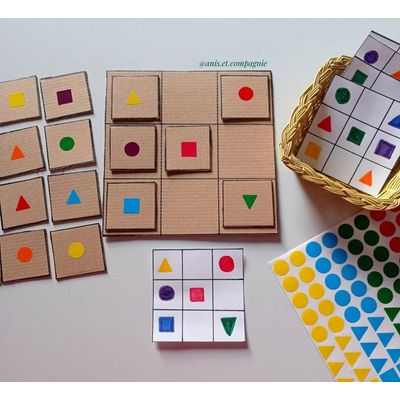 3700162301775-Cléopâtre - 528 gommettes géométriques - 8 couleurs - repositionnables--1