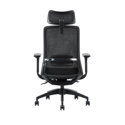 3701338802423-Appuie-tête pour fauteuil de bureau ergonomique POLAR - noir--3