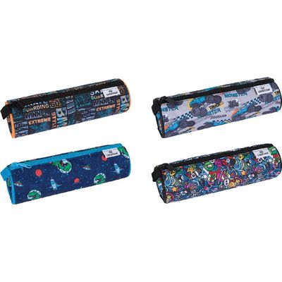 3664447111971-Trousse ronde Graphic - 1 compartiment - différents modèles disponibles - Oberthur--0