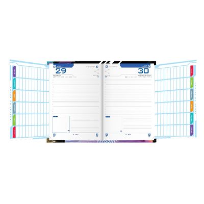 3147280096099-Agenda Oxford Sport Spirit - 1 jour par page - 12 x 18 cm - BMX - Hamelin--3