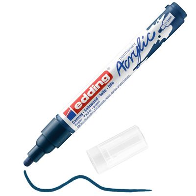 4057305027047-Edding 5100 - Marqueur acrylique - bleu nuit--3