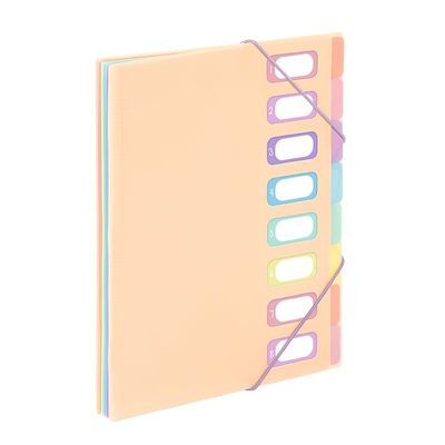 3135259811156-Viquel Rainbow Pastel - trieur à soufflet - pour A4 - à onglets - disponible en différents coloris--2