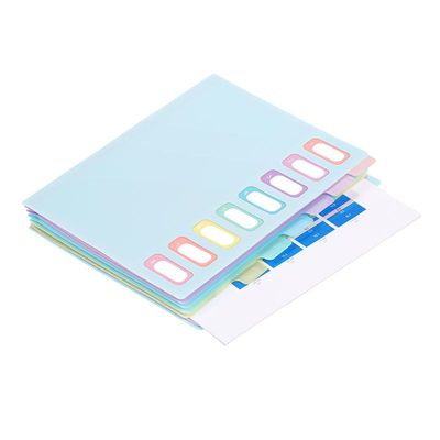3135259811156-Viquel Rainbow Pastel - trieur à soufflet - pour A4 - à onglets - disponible en différents coloris--3
