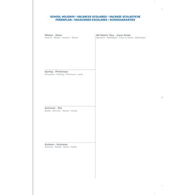 3371010474783-Agenda Equology - 1 semaine sur 2 pages - 16 x 16 cm - bleu - Quo Vadis--3