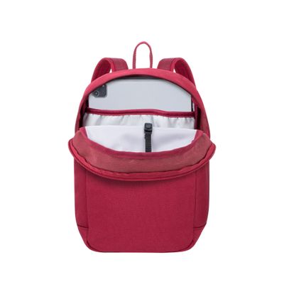 4260709010359-RIVACASE Aviva - Sac à dos 6L avec emplacement tablette 10,5" - rouge--11