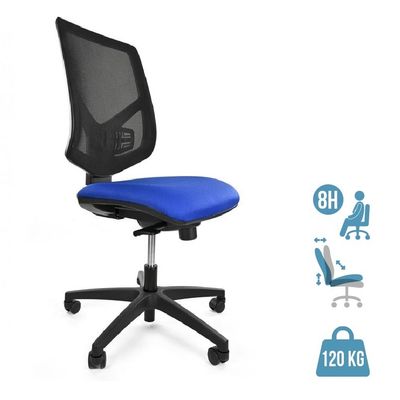 8033540636752-Fauteuil de bureau UNIT AIR - Accoudoirs en option - bleu--0