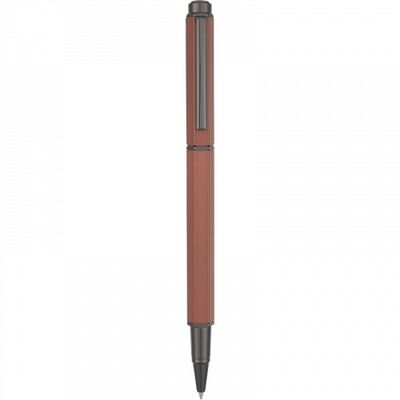 3664447136158-Oberthur Belgrade - Parure de stylo plume et roller - vieux rose--1