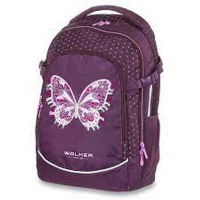 9002638227560-Sac à dos Walker Fame 2.0 - 2 compartiments - butterfly - violet--0