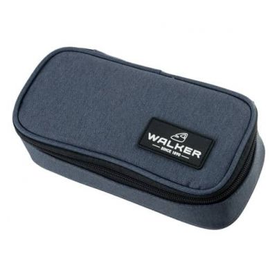 9002638228635-Trousse plumier Walker Pure Eco - 1 compartiment - bleu minuit--0