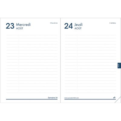 3371010497874-Agenda Shaman - 1 jour par page - 12 x 17 cm - vers l'infini et mon matelas - Quo Vadis--1