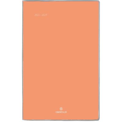 3664447150062-Agenda Colorside - 1 semaine sur 2 pages - 10 x 15 cm - corail - Oberthur--0