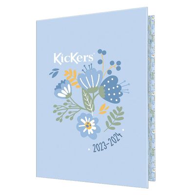 3664447146485-Agenda Kickers - 1 jour par page - 12,5 x 17,5 cm - girl - Oberthur--0
