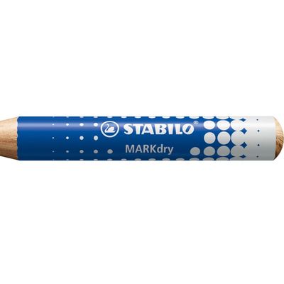 4006381582469-STABILO MARKdry - Crayon marqueur  - bleu--0