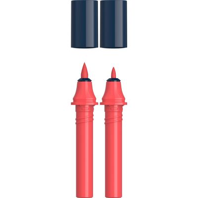4004675159090-Schneider Paint-It 040 - pack de 2 cartouches de recharge Twin marker - 1 pointe ogive + 1 pointe pince--0