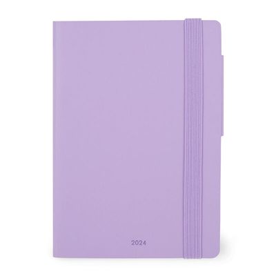 8053610789195-Agenda 1 jour par page - 9,5 x 13,5 cm - lavande - Legami Colours Collection--0