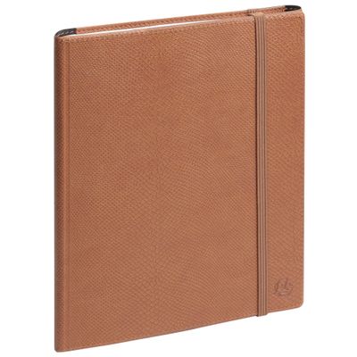 3660942082785-Agenda spiralé Kaa All in One - 1 semaine sur 2 pages - 15 x 21 cm - camel - avec carnet de notes - Ex--0