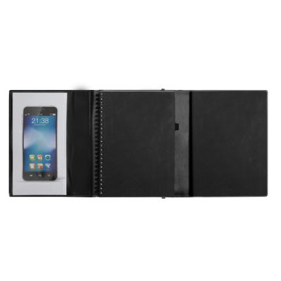 3660942082785-Agenda spiralé Kaa All in One - 1 semaine sur 2 pages - 15 x 21 cm - camel - avec carnet de notes - Ex--1
