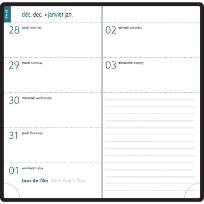 3660942080712-Agenda de poche Eden EasyTime 17 - 1 semaine sur 2 pages - 9 x 17,5 cm - or doux - Exacompta--2