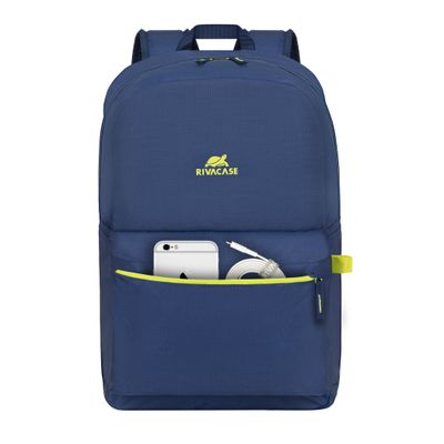 4260403577851-RIVACASE Mestalla - Sac à dos pour ordinateur portable 15,6" - bleu--12