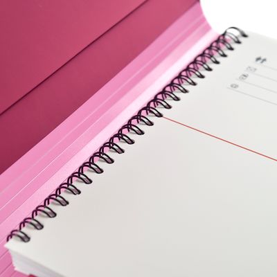 3147280261343-Agenda spiralé à élastique My Fab - 1 semaine sur 2 pages - 10 x 15 cm - rose - Oxford--3