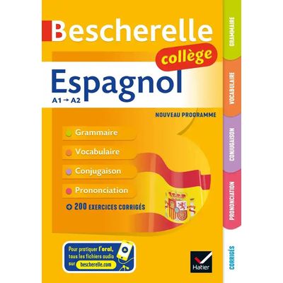 9782401043350-Bescherelle Espagnol Collège A1-A2--0