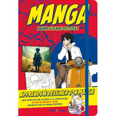9782755667264-Agenda Apprends à dessiner des mangas - 1 jour par page - 12 x 17 cm--0
