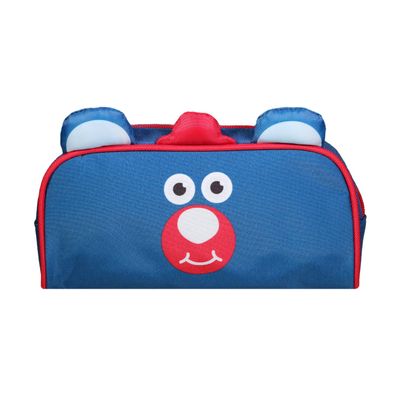 3666311024271-Trousse rectangulaire Kids - 1 compartiment - bleu foncé - Bagtrotter--0