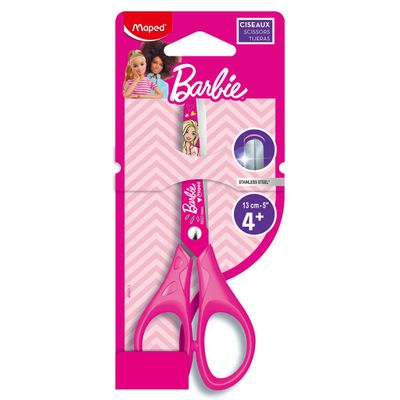 3154144642132-Maped Licence Barbie - Ciseaux 13 cm (blister)--0