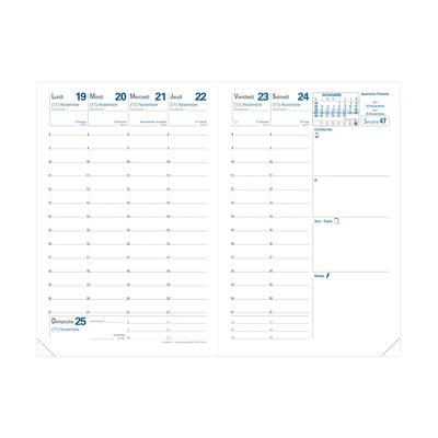 3371010513475-Quo Vadis Hipsy - Agenda - 2025 - semainier - reliure piquée - mini - 100 x 150 mm - portrait - papier blanc - couvertu--1