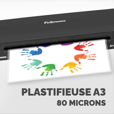 0043859796021-Fellowes - plastifieuse Arc A3 - Noir --2